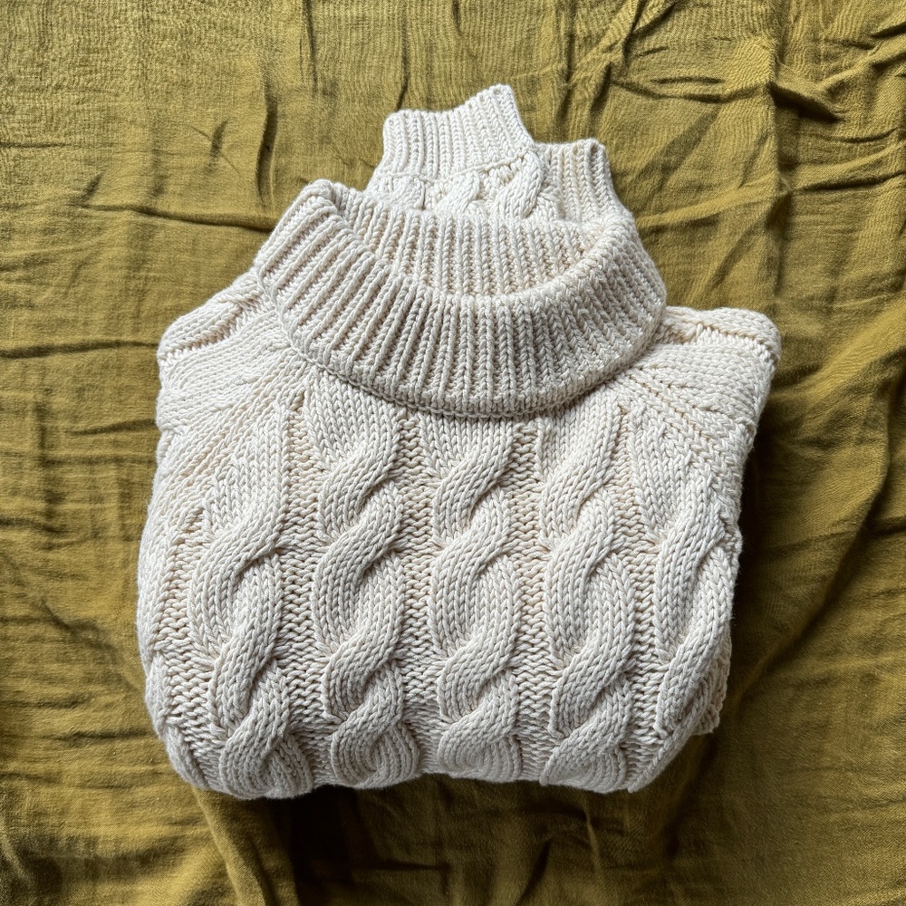 SISTER KATIE Julia Cable Knit sz Large